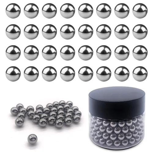 Miniatura 35 de 2 piezas de bolas de rodamiento de acero de 1.5 pulgadas Bolas de rodamiento de bicicleta sueltas surtidas de 38 mm 1-1/2 pulgadas