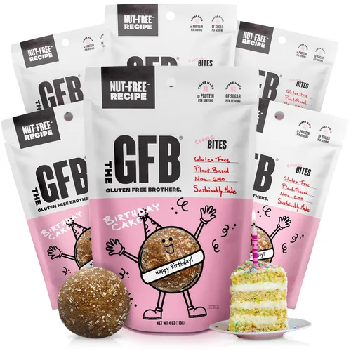 Miniatura 10 de The GFB Bocados de proteína de chocolate negro y coco - Sin gluten, a base de plantas, sin OMG, hechos de manera sostenible – Ridículamente