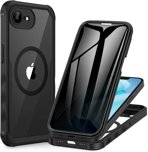 Miniatura 63 de CENHUFO Funda de privacidad para iPhone 11 Pro, funda de cuerpo completo con protector de pantalla de privacidad de vidrio templado 9H integrado