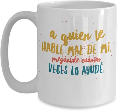 Miniatura 3 de Taza de Cafe Quien Vaso, taza café divertidas, tazas personalizadas, taza de café inspiradoras, taza con mensajes positivos., 11onza
