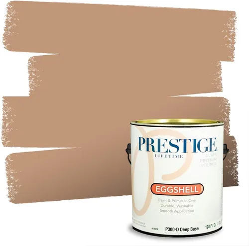 Miniatura 226 de PRESTIGE Pintura exterior e imprimación en uno, bronceado Aberdeen, plano, 1 galón