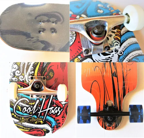 Miniatura 2 de Longboard Skateboards Cruiser Hardware Tornillos Negro para 1 1.25 1.5 1.75 2 pulgadas