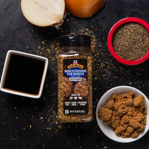Miniatura 8 de McCormick Grill Mates Worcestershire Pub Burger Seasoning - Condimento para hamburguesas, 10.62 oz