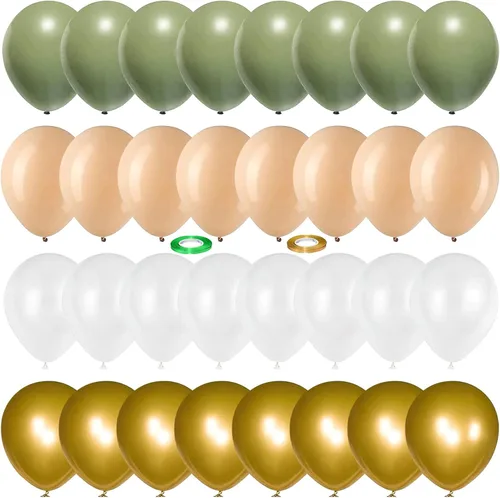 Miniatura 16 de Globos negros dorados, paquete de 60 globos de látex de 12 pulgadas negros metálicos cromados dorados con globo de confeti dorado para hombres