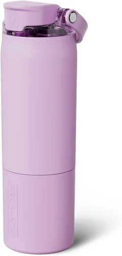 Miniatura 62 de BrüMate Rise - Botella de agua de 18 onzas con popote de silicona cubierto Botella de agua para niños aislada 100% a prueba de fugas Base apta
