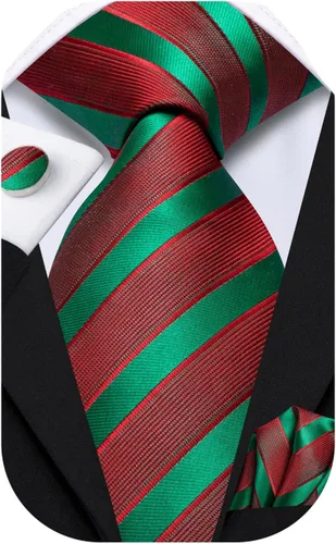 Miniatura 210 de Dubulle Corbata tejida de cachemira para hombre y gemelos de pañuelo para hombre, conjunto de gemelos para boda formal y negocios
