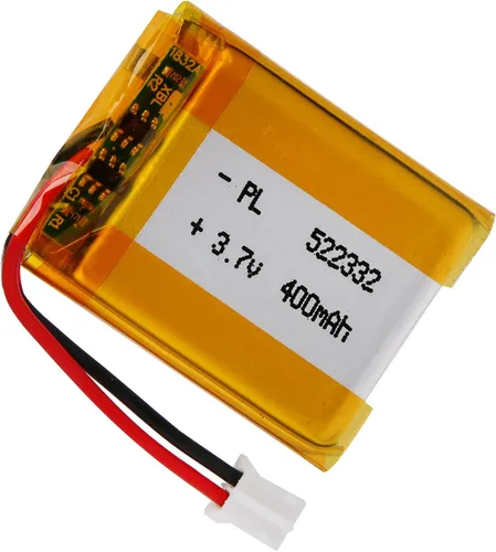 Miniatura 31 de Batería Lipo de 3.7V 1000mAh 102050 Batería recargable de polímero de litio con conector JST PH2.0.000 in para altavoz Bluetooth, GPS, reloj