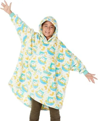 Miniatura 18 de THE COMFY Dream Squishmallows Oversized Wearable Blanket for Women and Kids, Ultrasoft Plush Light Microfiber Blankets