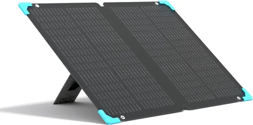 Renogy Panel solar portátil de 80 vatios para estación de energía, panel solar plegable de 12 V para camping RV de 23.5% de eficiencia módulo solar