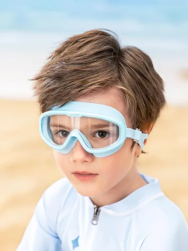Miniatura 9 de COPOZZ Gafas de natación para niños de 8 a 12 años, visión amplia para jóvenes, antiniebla, sin fugas, gafas de natación transparentes para niños