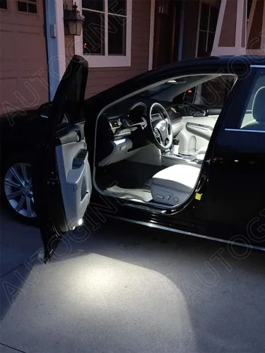 Miniatura 4 de AUTOGINE Kit de 13 luces LED blancas interiores para Toyota Camry 2007 2008 2009 2010 2011 superbrillantes 6000K bombillas LED interiores paquete +