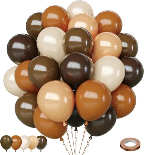 Miniatura 22 de 75 globos negros y dorados, globos de confeti negro y dorado de 12 pulgadas, globos de látex dorados para cumpleaños, Año Nuevo, boda, fiesta