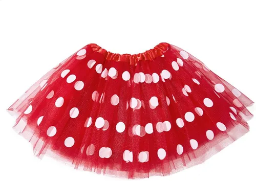Miniatura 89 de Century Star Tutú de 4 capas para niñas pequeñas, faldas de ballet de tul para baile de princesa, esponjoso, para fiestas de cumpleaños de 2 a 8 años
