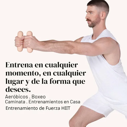Miniatura 3 de Juego de mancuernas Bala Bars para mujeres y hombres - Juego de 2 barras diseñadas para caminar, entrenamiento de fuerza, HIIT, boxeo y aeróbicos