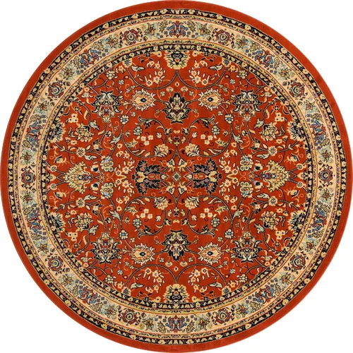Miniatura 131 de Unique Loom Colección Sialk Hill - Alfombra de área Washington (3 pies 3 pulgadas x 5 pies 3 pulgadas, rectángulo, burdeos/crema)
