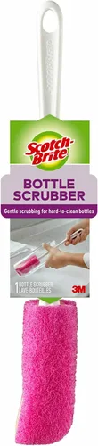 Miniatura 2 de Scotch-Brite Limpiador de botellas de agua, seguro en vidrio, plástico y acero inoxidable (paquete de 2)