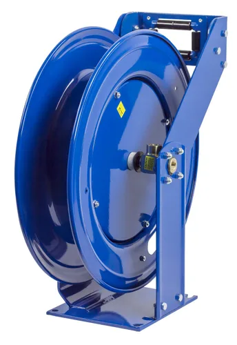 Miniatura 5 de Coxreels TSHL-N-650 Carrete de manguera con resorte de trabajo pesado Supreme Duty para aire/agua/aceite: 1" I.D., capacidad de manguera de 50