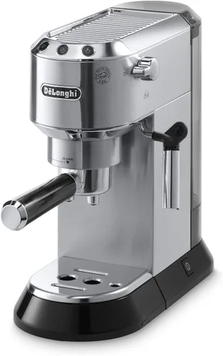 Miniatura 5 de Conjunto de mango de filtro portafiltro de sumidero 5513200369 con cesta de filtro de 2 tazas para Delonghi Dedica Espresso EC680, EC685, EC695