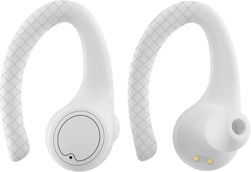 Miniatura 7 de Coby Auriculares Bluetooth inalámbricos con puntas intercambiables con puntas de ganchos intercambiables, gel de oreja de varios tamaños, resistente