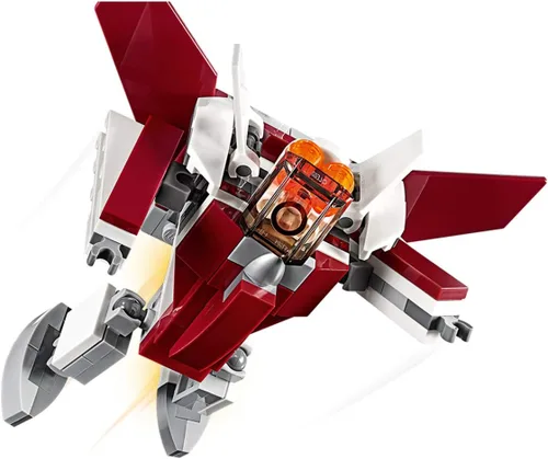 Miniatura 7 de LEGO Creator 3 en 1 Futuristic Flyer 31086 Kit de construcción (157 piezas)