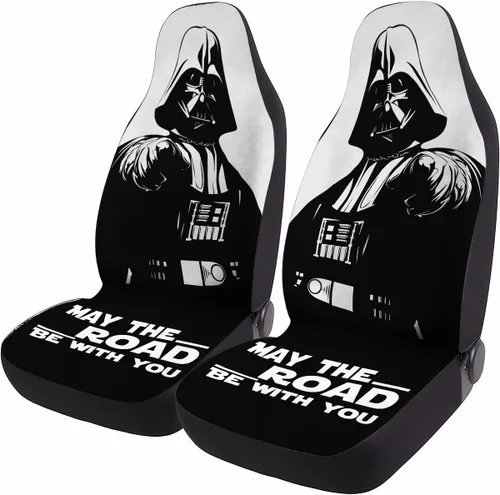 Miniatura 71 de GENANY Horror Nightmare Skellington - 2 fundas de asiento delantero para automóvil, camión, SUV, regalos de Navidad, funda de asiento de cubo