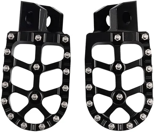 Miniatura 8 de Reposapiés de motocicleta CNC Wide Foot Pegs Pedal para Yamaha YZ80 YZ125 YZ250 YZ500 YZ490 WR200 WR250 WR500 TTR90 TTR110 TTR125 TTR250 XT250