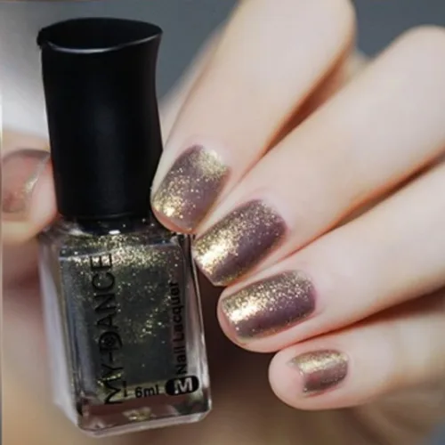 Miniatura 64 de Esmalte de uñas plateado, efecto espejo metálico, decoración de uñas metálica de larga duración no desprendible, esmalte de uñas brillante para 12#