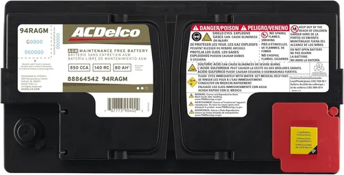 Miniatura 4 de Batería 94R del grupo BCI, profesional AGM para automóvil ACDelco 94RAGM.