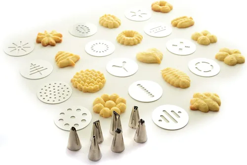 Miniatura 7 de Norpro 3299 S/S - Prensa para galletas/glaseado con estuche