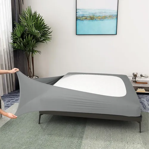 Miniatura 7 de Alyvia Spring - Funda para box de cama Plata