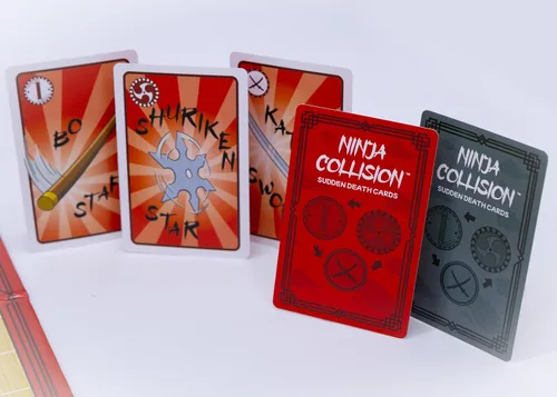 Miniatura 6 de Ninja Collision Un divertido juego de estrategia para familias y amigos. Fácil de aprender y diversión total. Juegos rápidos para grupos pequeños.