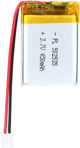 Miniatura 31 de Batería recargable Lipo de polímero de litio de 3.7V 3000mAh 605080 con conector PH2.0.000 in JST para altavoz y dispositivo inalámbrico