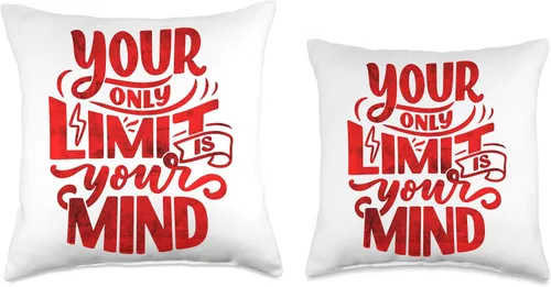 Miniatura 3 de DO YOU? LOVE YOU? Self Esteem, Motivation & Help Your Only Limit is Your Mind Self Help Esteem Love & Support - Almohada de 16 x 16 pulgadas