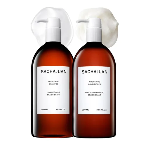 Miniatura 13 de SACHAJUAN Juego de champú y acondicionador hidratante Tecnología Ocean Silk y aceite de argán para hidratación profunda Repara el cabello seco