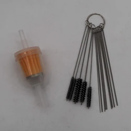 Miniatura 5 de KIPA Carburador para motores Land Cruiser 1969-1987 2F 4230CC FJ40, reemplaza el número OE 21100-61012, 21100-61050, 201055772420, con kit