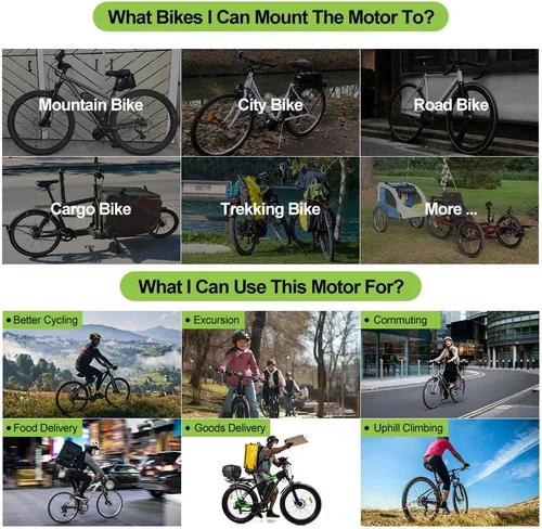 Miniatura 9 de Velocímetro Bafang BBSHD, BBS02B, eléctrico, para motor de bicicleta, 1,000 vatios, 750 vatios, 500 vatios, kit de conversión para bicicleta