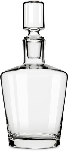 Miniatura 11 de True Clarity - Decantador de whisky con tapón, decantador de licor de vidrio para bourbon, escocés, vodka, licores, artículos esenciales de la cueva