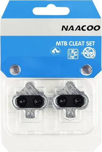 Miniatura 7 de NAACOO Tacos de bicicleta compatibles con pedales Shimano SPD y Look X-Track para zapatos de ciclismo de interior, ciclismo de montaña al aire SH -51
