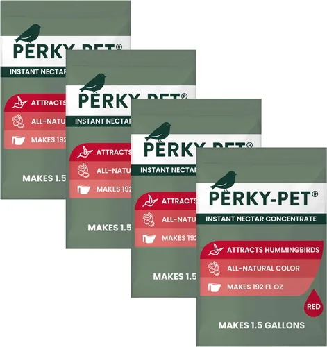 Miniatura 10 de Perky-Pet Concentrado instantáneo de néctar en polvo de colibrí, bolsa de 2 libras, 244SFB, hace 192 onzas de néctar de alimentos líquidos