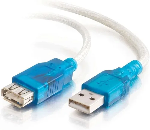 Miniatura 4 de C2G Cable de extensión USB largo, Cable USB, Cable USB A a A, Negro, 16 pies (4.87 metros), Cables to Go 39010