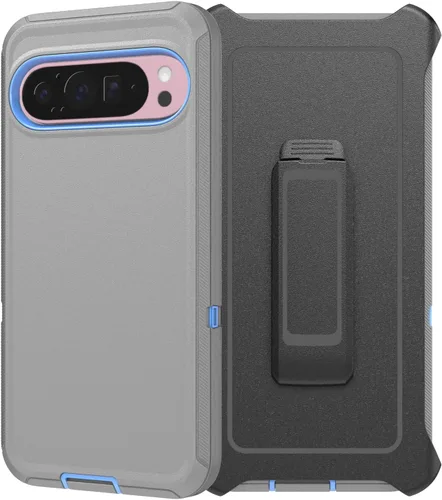 Miniatura 7 de Defender Series - Funda para Google Pixel 9 Pro XL, resistente y duradera, grado militar, a prueba de golpes, con protección de puerto, incluye