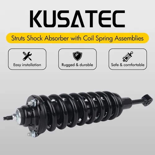 Miniatura 4 de KUSATEC Par delantero completo amortiguador para Toyota 4Runner 2003-2023/FJ Cruiser 2007-2014/Tacoma 2005-2015, 171371L 171371R puntales