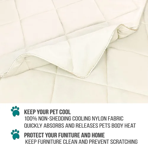 Miniatura 4 de PetAmi Manta Refrigerante Premium para Perros Manta Ligera y Esponjosa para Mascotas, Funda de Cama para Perros, Gatos y Cachorros Manta
