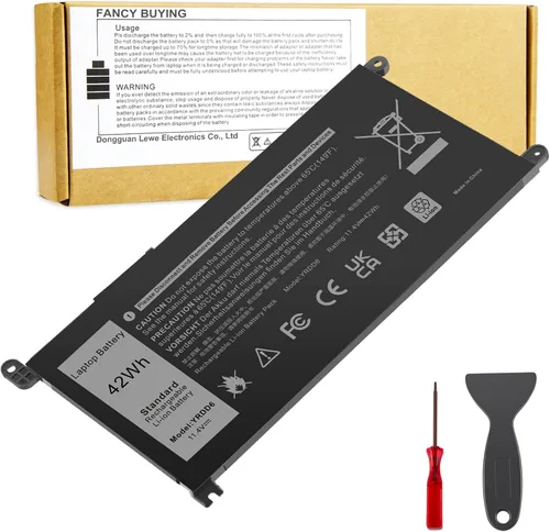Batería YRDD6 para Dell Inspiron 5591 7586 5491 5481 5482 5485 3310 2-en-1 15 3582 3583 3593 3584 5590 5593 5594 5585 5598 14 3493 5493 5480 3793