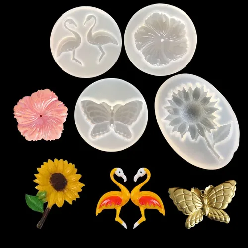 Miniatura 9 de Rolin Roly Molde de resina para queso, mini mousse, moldes epoxi, molde de silicona para pastel pequeño, triángulo 3D, moldes blancos, bricolaje