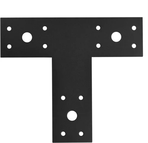 Soporte en T de 8 piezas para poste 4x4, conector de correa en T, calibre 14