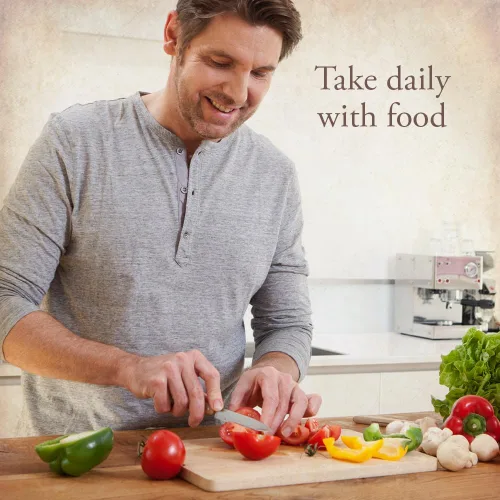 Miniatura 6 de Garden of Life Organics Multivitamínico de alimentos enteros para hombres de 40+, 60 tabletas, multivitamínico vegano para hombres para la salud