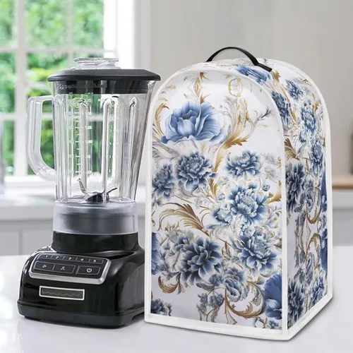 Miniatura 19 de Aztec Cow - Funda para batidora de girasoles con mango superior, ligera, lavable, para cocina, cafetera, decoración de procesadores de alimentos