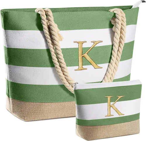 Miniatura 121 de YOOLIFE Bolsas de playa para mujer, bolsa de lona de viaje, bolsa impermeable para piscina, artículos esenciales de viaje, regalos para mujeres