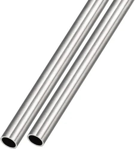 Miniatura 38 de METALLIXITY Tubo de acero inoxidable 304 (0.236 in de diámetro x 0.039 in de pared T x 9.843 in de largo), 2 piezas, tubo recto - para muebles